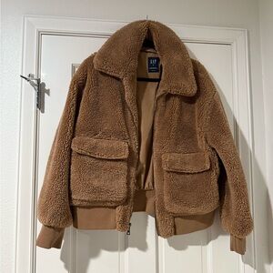 GAP Brown Sherpa Jacket